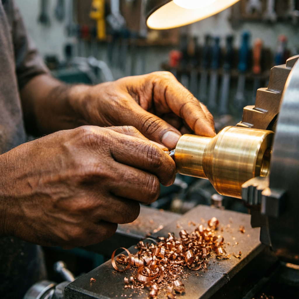 Craftsman at work